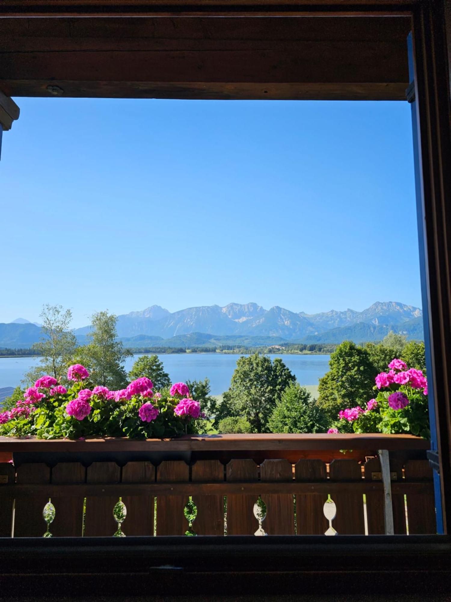 Landhaus Amberg Hopfen am See // Hopfensee // Füssen Exterior foto
